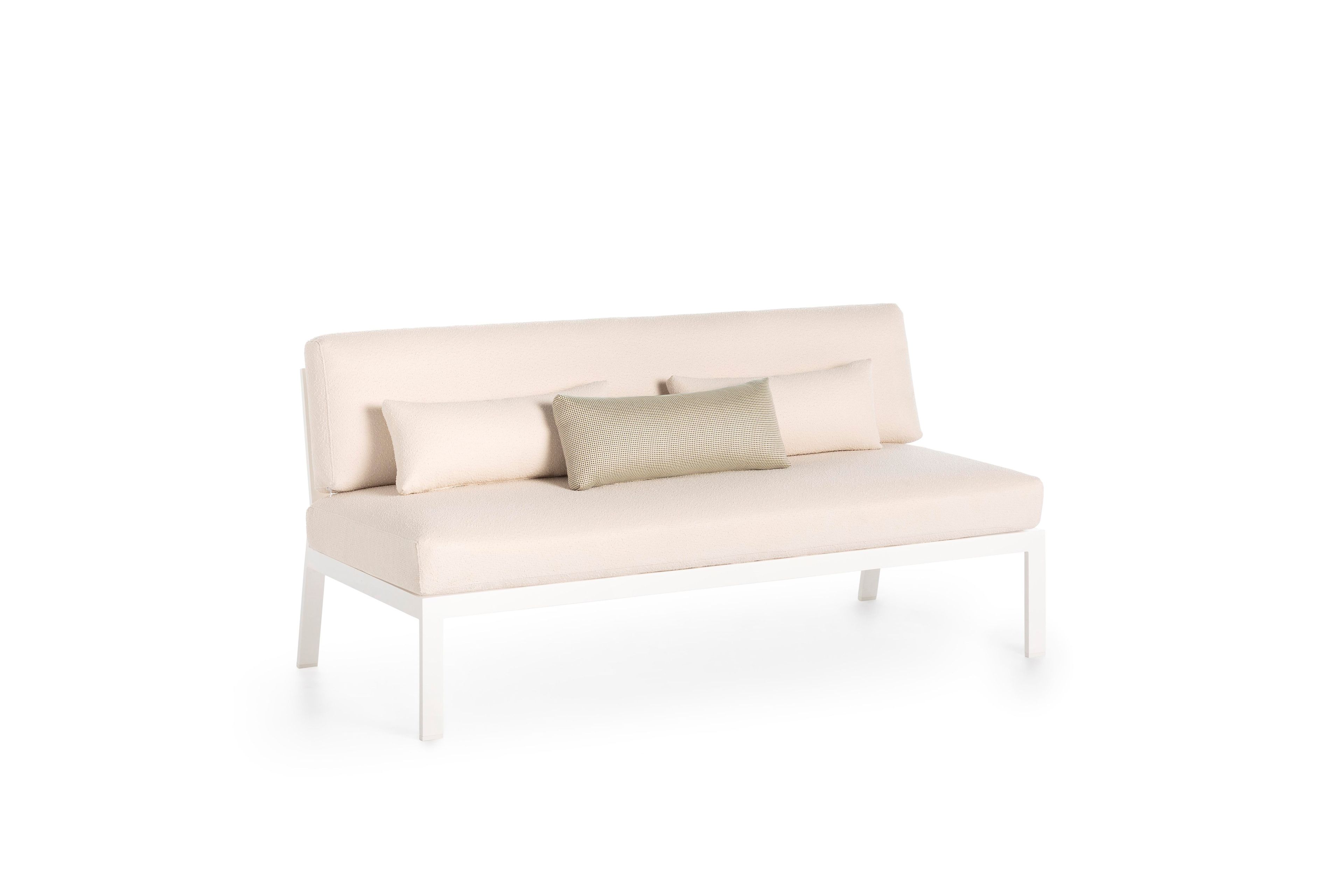 Алюминиевый модульный садовый диван для контракта GANDIABLASCO Timeless ARCH-00048821 - Вид №1