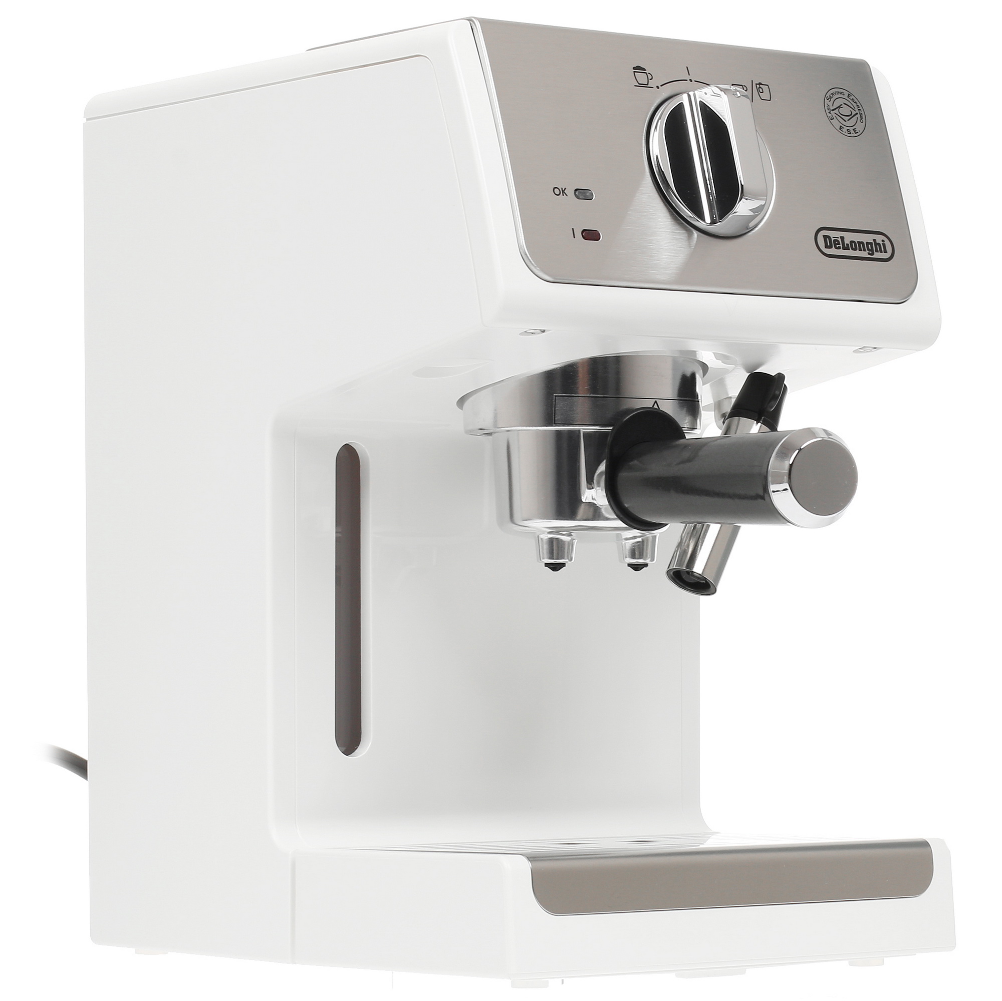 1269875 Кофеварка рожковая DeLonghi ECP 33.21.W белый STDN-0123341
