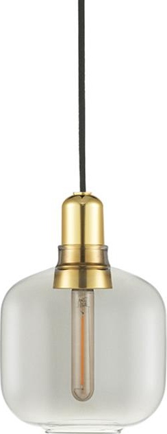 502164 Lamp Small дым / латунь Normann Copenhagen Amp 