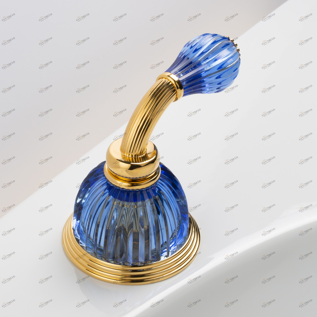 C59-333 C59-333 3-ходовой переключатель на ободе РУЧКА КУПОЛЬНАЯ CA Cristal & Bronze DÔME À MANETTES CANNELÉ 