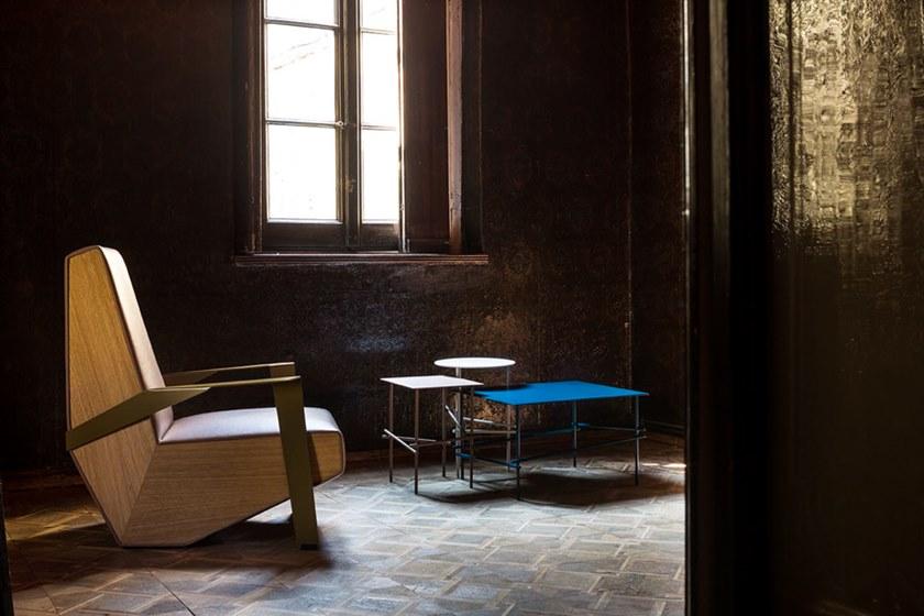 Moroso Квадратный стальной журнальный столик Shanghai tip sun-id-1432129 - Вид №7