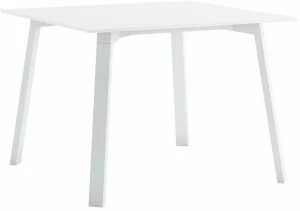 GANDIABLASCO Квадратный стол из термо-лакированного алюминия Timeless