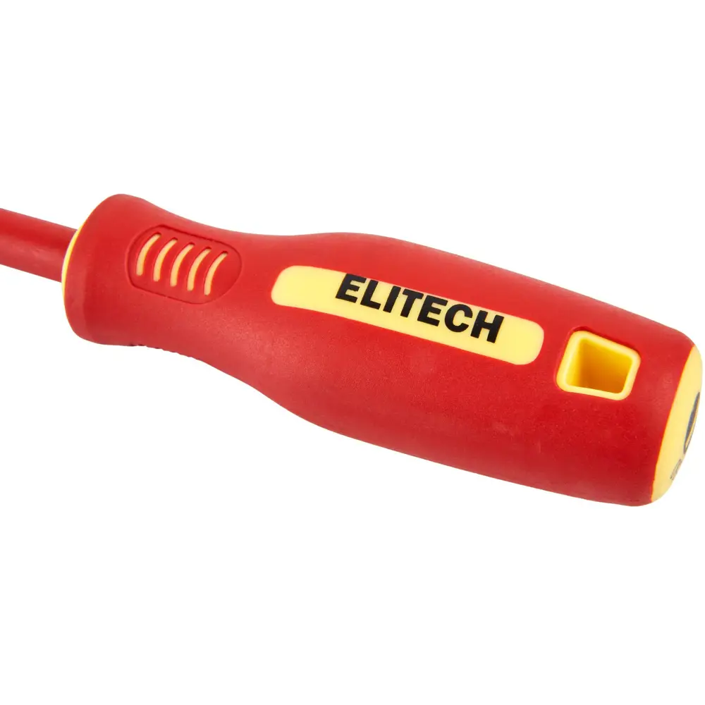 Отвертка диэлектрическая Elitech SL8.0x150 мм с магнитным наконечником 89407159 STLM-1571175 - Вид №3
