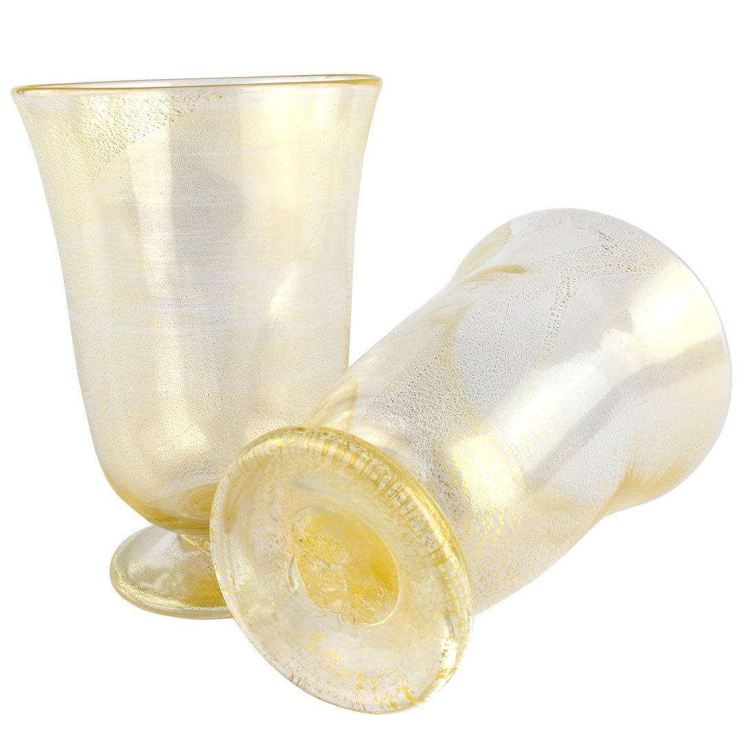 4461 ORIGINALMURANOGLASS Набор из 2 стаканов - Беллини - муранское стекло OMG 8 см  - Вид №1