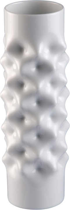 81040 Rosenthal Ваза Rosenthal Вибрации 25см, фарфор, белая, глазурь Фарфор 