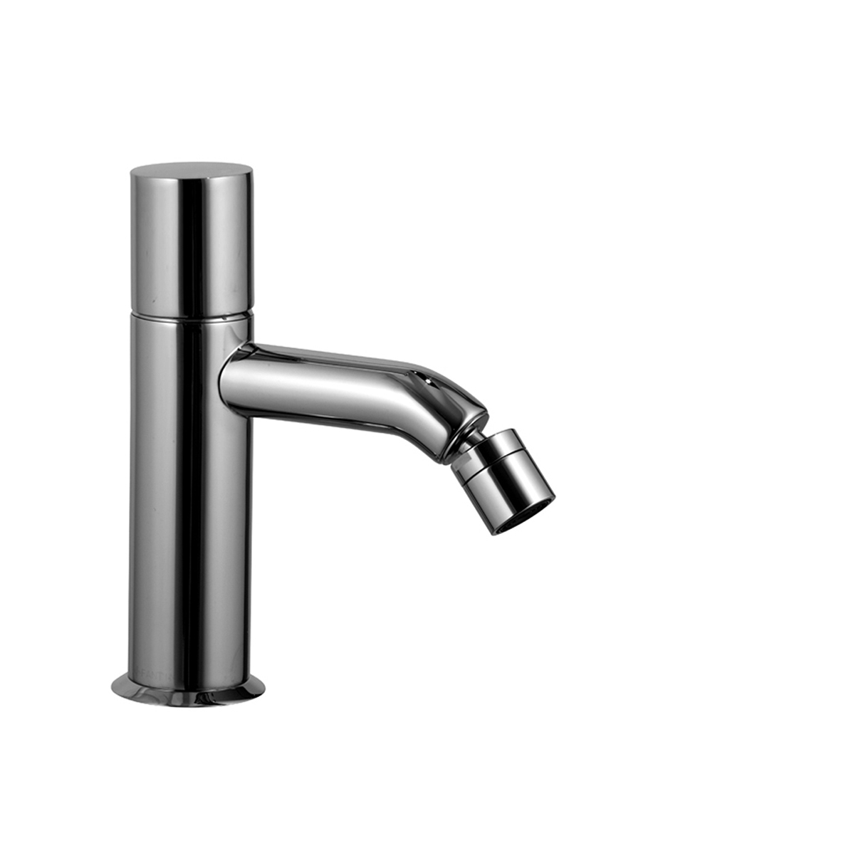 E908F  Смеситель для биде на 1 отверстиевылет 12,5 см ручка ограничитель потока воды до 5 л/мин при 3 бар видимый аэратор подводка с донным клапаном Fantini Rubinetti NOSTROMO