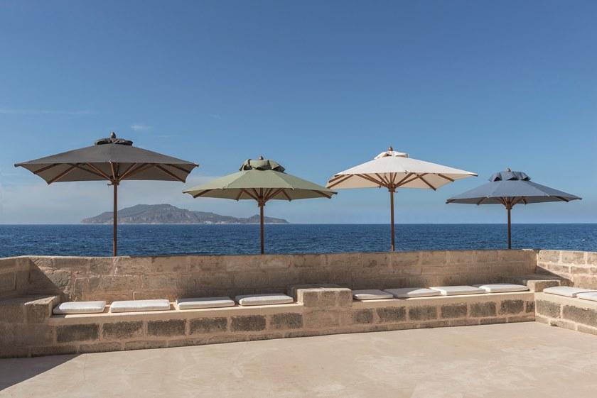 Ethimo Квадратный зонт из акриловой ткани Classic Omqtsb - Вид №2