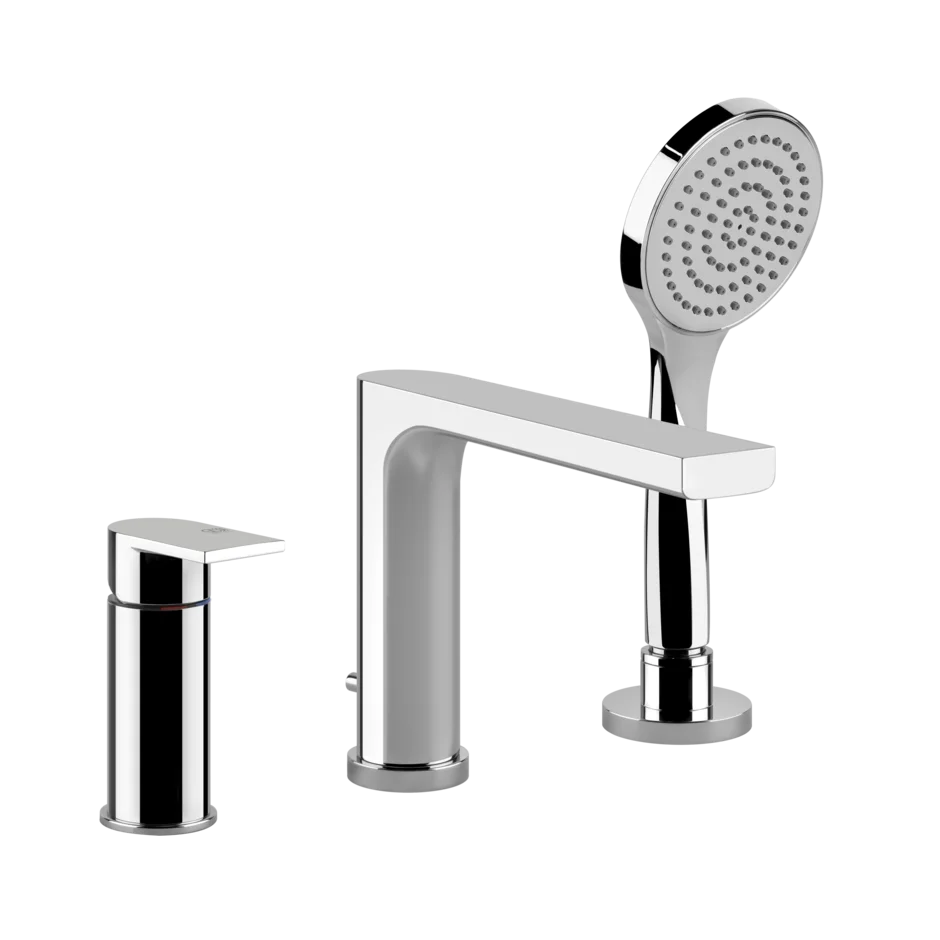Смеситель для ванны 38634 031 Gessi Via manzoni ХРОМ 38634031