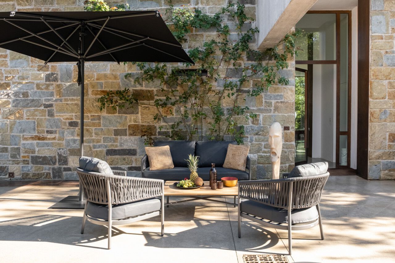 2-местный алюминиевый садовый диван DRIGANI Gaia-Belize ARCH-00046844 - Вид №5