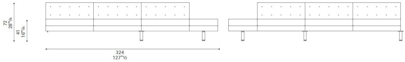 Poltrona Frau Модульный кожаный диван La collezione - divani e poltrone sun-id-1379532 - Вид №12