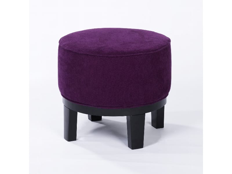 Низкий стул с мягкой тканью LAMBERT RONDO ARCH-00101733