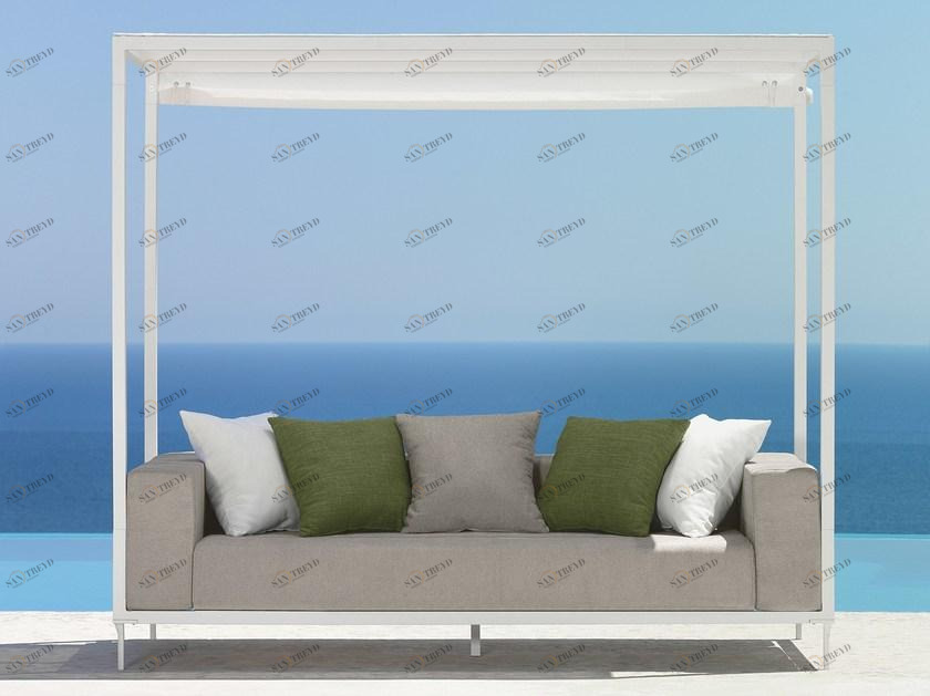 Talenti Садовый диван с балдахином из ткани Cleo alu sun-id-1398204