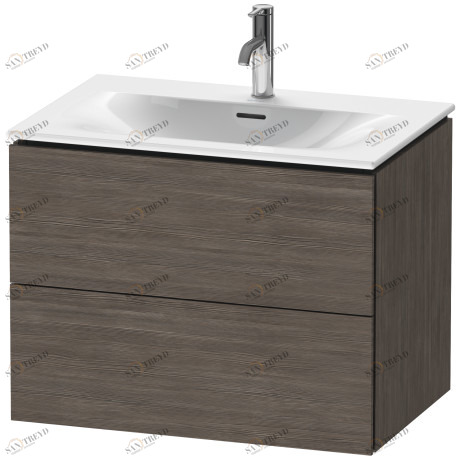 LC630605151 L-Cube Тумбочка подвесная Сосна коричневая, декор Duravit