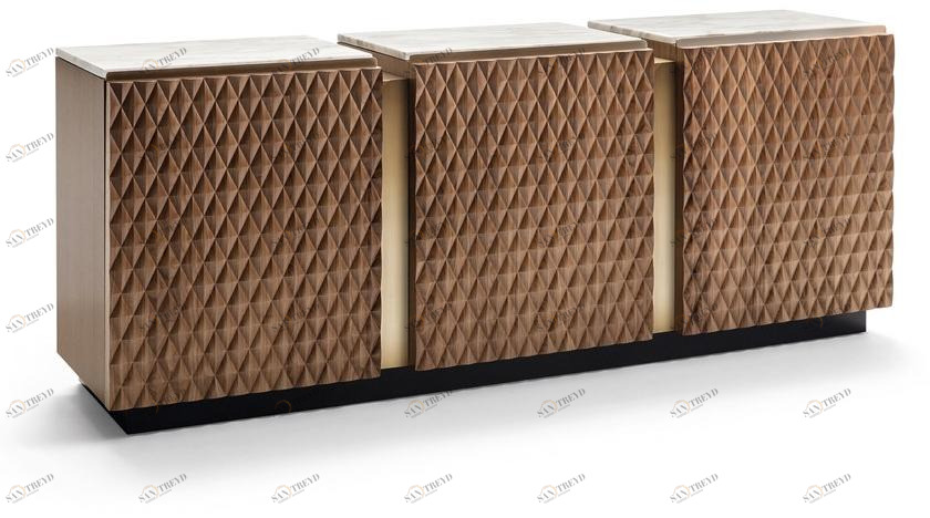 OPERA CONTEMPORARY Комод деревянный с распашными дверцами Victor 41089/n