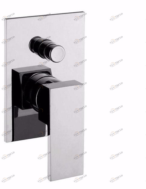 Rubinetteria Giulini Смеситель для душа, однорычажный, с переключателем Pablolux F9813