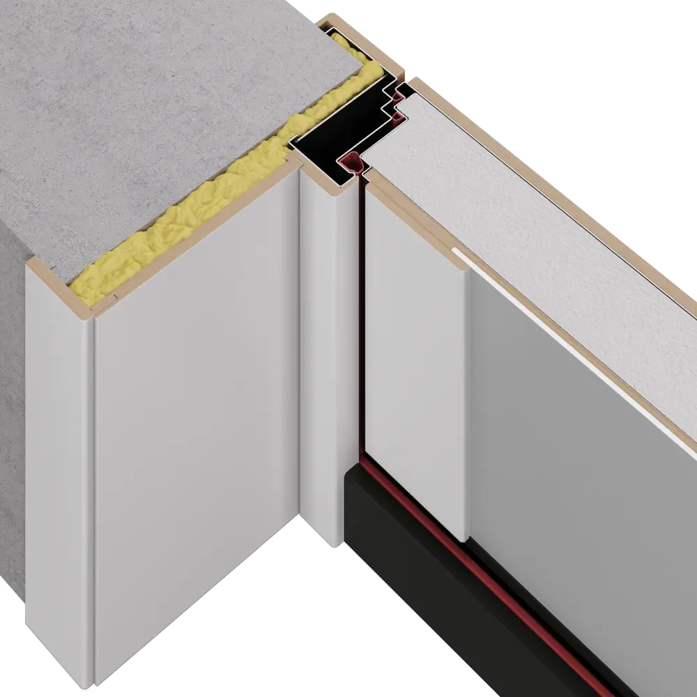 Входная дверь TOREX Протон Скай 86x205 см правая белая с зеркалом 89437238 STLM-1582780 - Вид №15