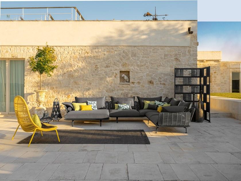 Talenti Садовый диван из ткани с шезлонгом Cruise alu sun-id-1512485 - Вид №7