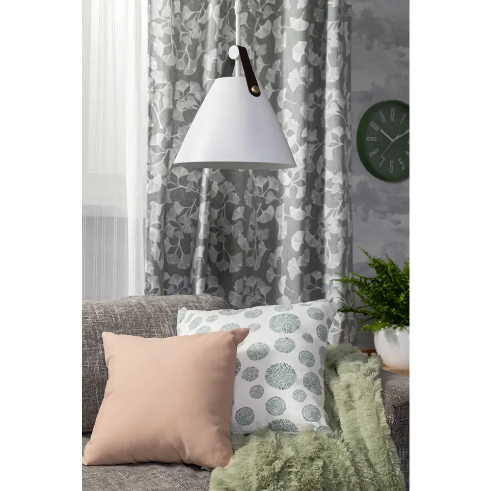 Светильник подвесной Decize L1150-1, 1 лампа, 2 м², цвет белый LAMPLANDIA STLM-2152854 - Вид №9