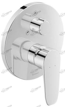 Duravit Смеситель для ванны скрытого монтажа, однорычажный B.1 sun-id-1407655