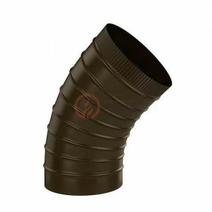 Сэндвич-отвод LAVA 115/180 мм. 45" коричневый (8017)