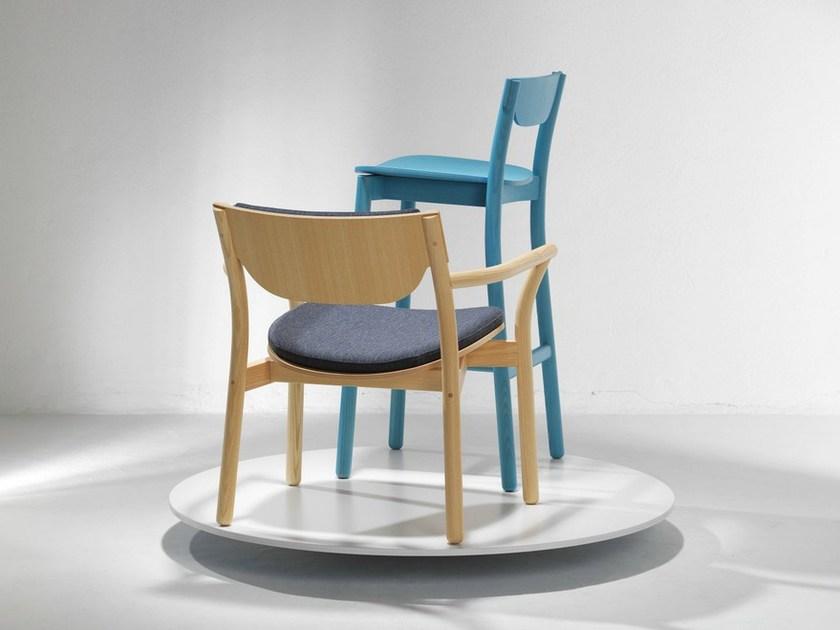 Zilio A&C Табурет из дерева Nico sun-id-1511561 - Вид №7