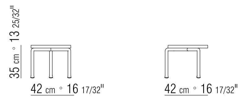 Алюминиевый садовый столик Flexform ALCAMO ARCH-00012168 - Вид №1