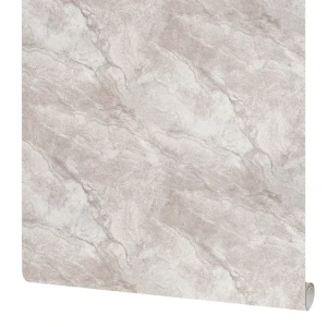 Обои флизелиновые Belvinil Агат кофейные с абстрактным рисунком 89423442