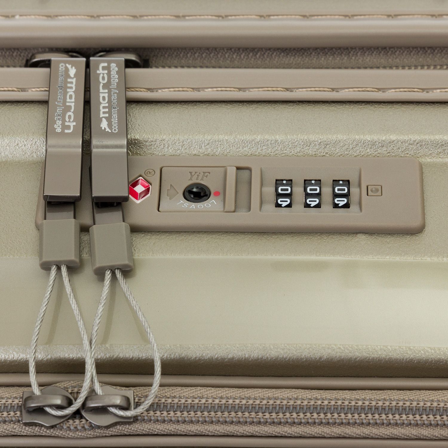 M1200-86-52F Чемодан M1200*52F Cabin Laptop March Gotthard Metallic  - Вид №6