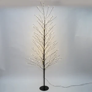 Фигура Дерево для улицы 800 светодиодов 180 см цвет черный