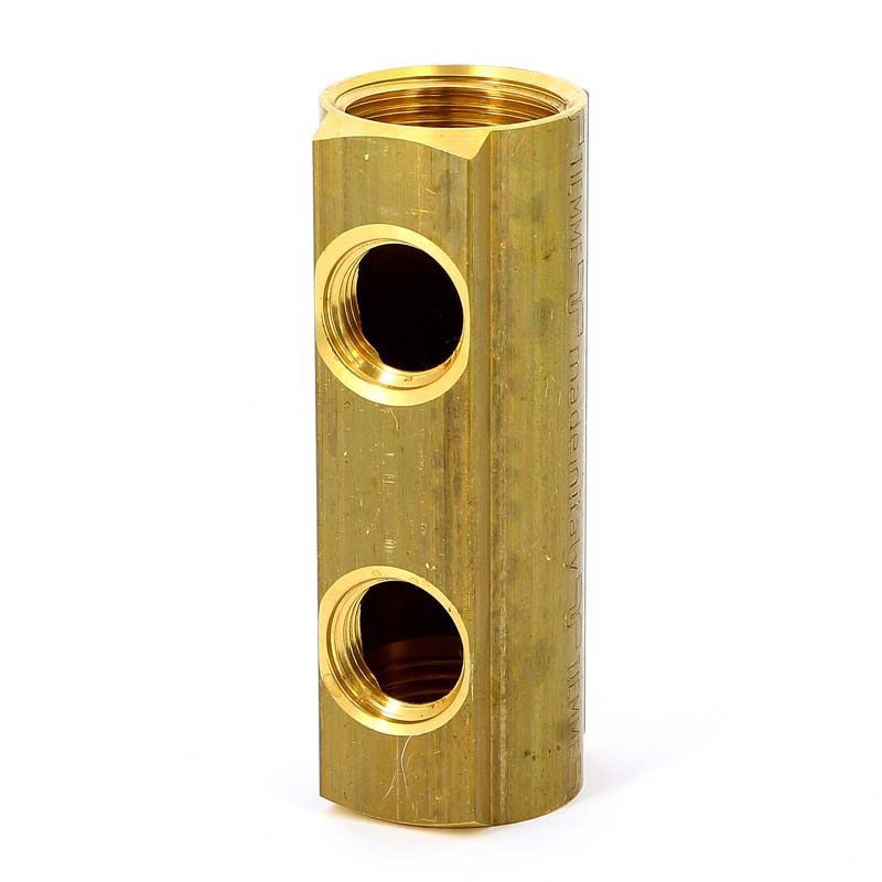 Коллектор ВВ 1" магистральный TIEMME 2 выхода 1/2"В 50мм 1970011