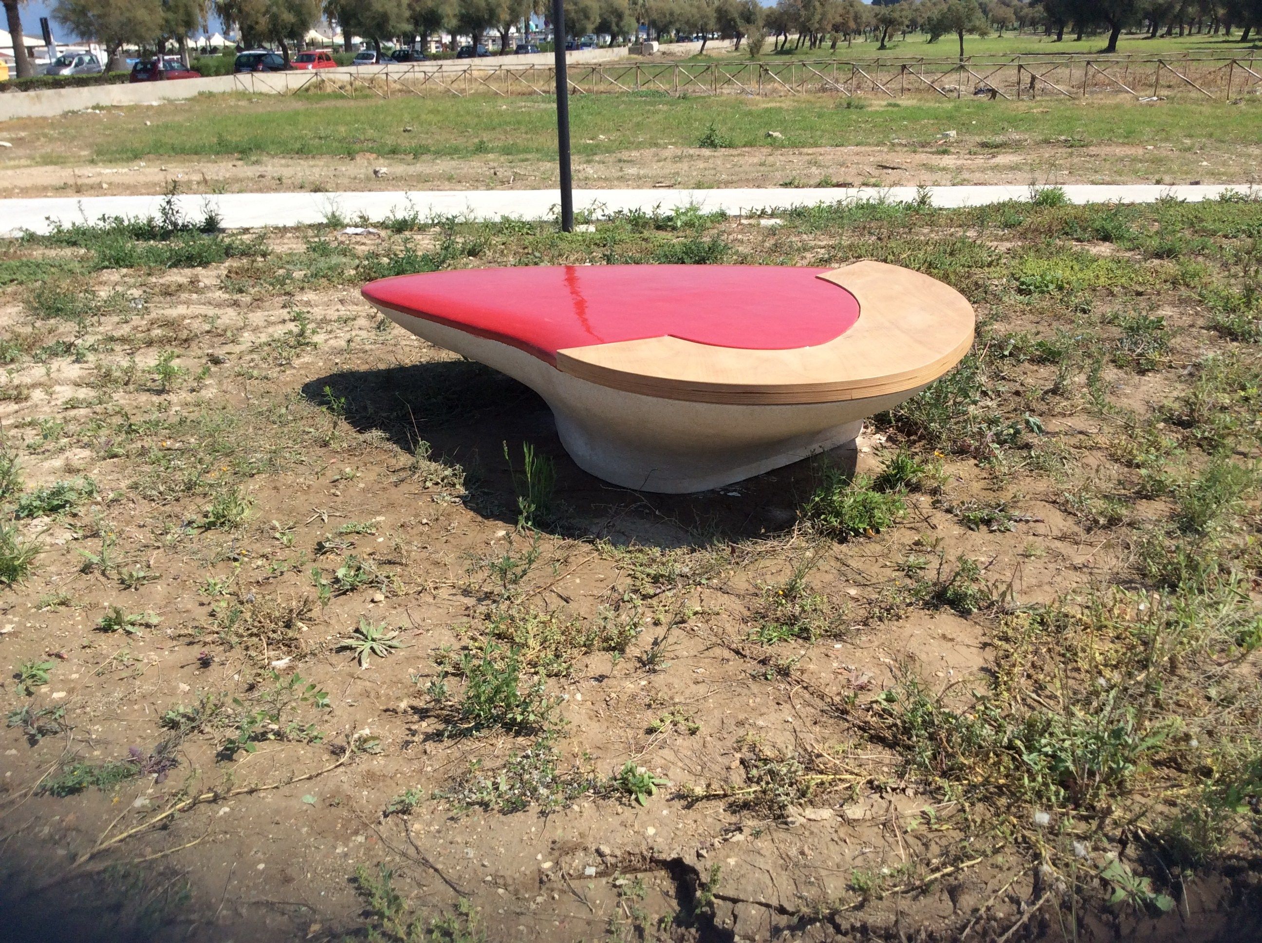 Реконструированная каменная изогнутая скамья Viscio Urban Design SARA ARCH-00011629 - Вид №8