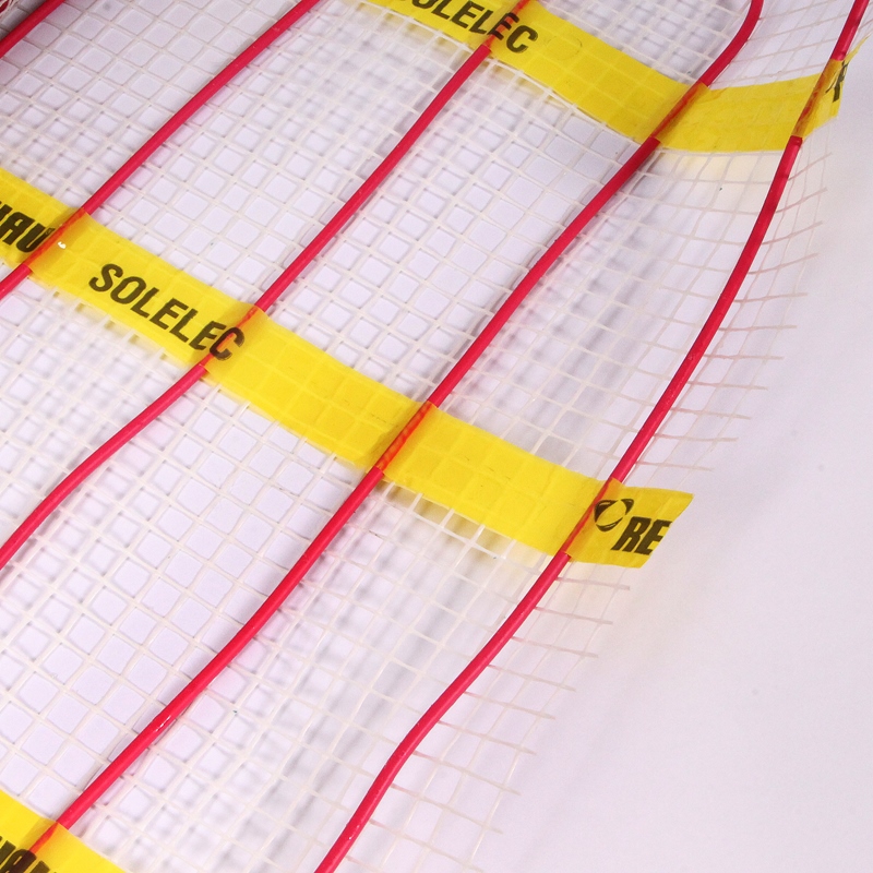 Мат греющий двужильный 160Вт/м2 на полимерной сетке REHAU 0,5x4м 226058 - Вид №4