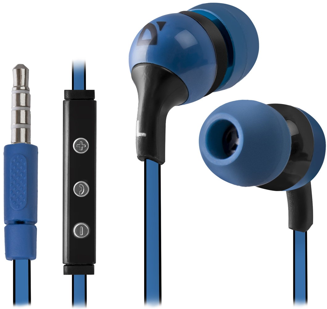 63452 гарнитура для смартфонов pulse 452 синий, для android, вставки Defender Santreyd 