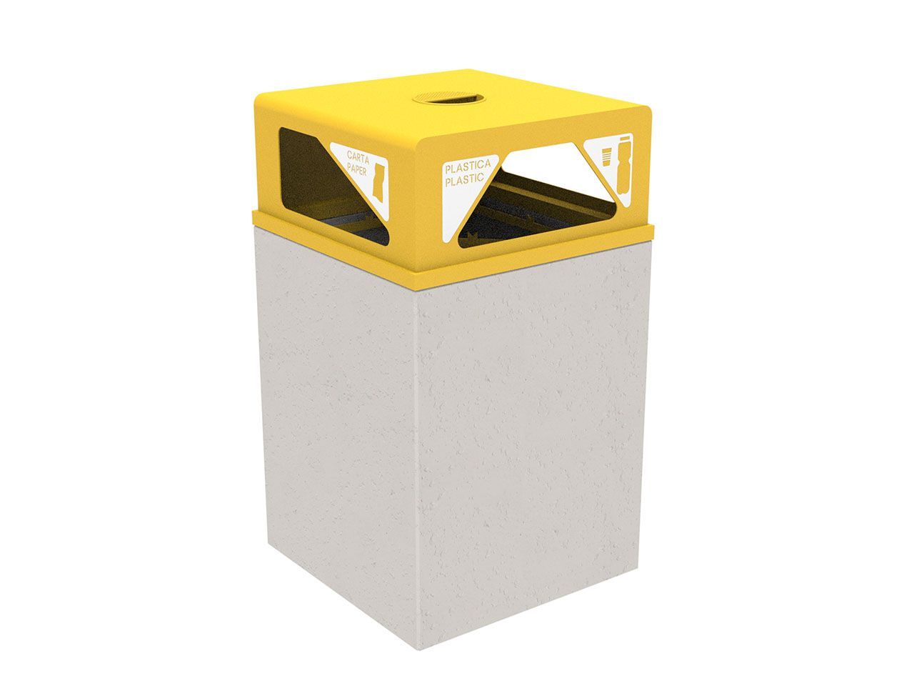 Бетонные стойки для мусора для утилизации отходов Lazzari ARES ARCH-00060342 - Вид №6