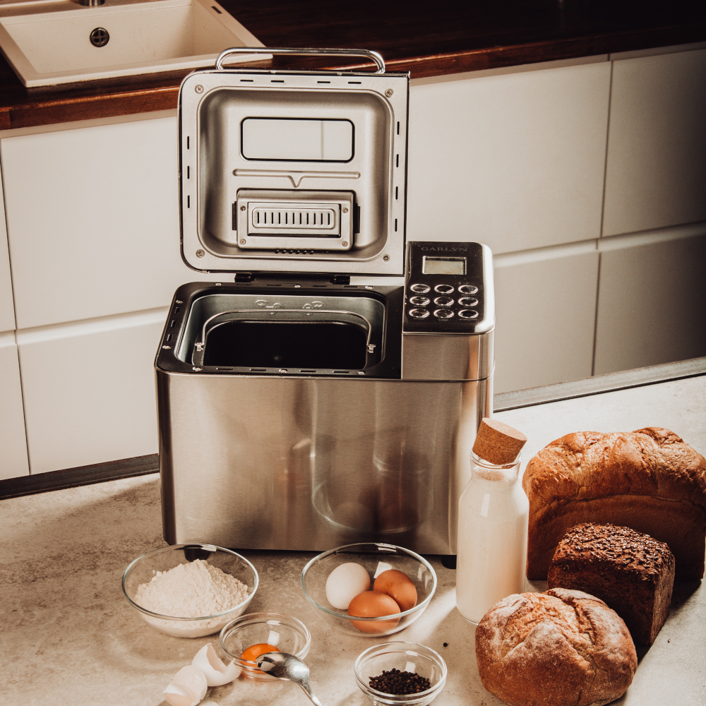 8167619 Хлебопечь Garlyn Home BR-1000 серебристый STDN-0036534 - Вид №12