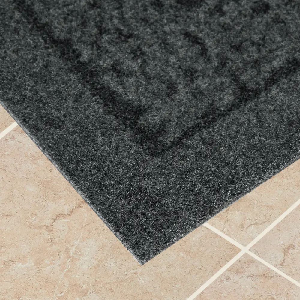 Коврик грязезащитный полипропилен/латекс 40x60 см цвет темно-зеленый CTIM STLM-2127136 - Вид №2