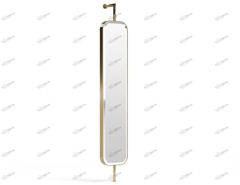 Capital Collection Прямоугольное настенное зеркало из стали sun-id-1374925