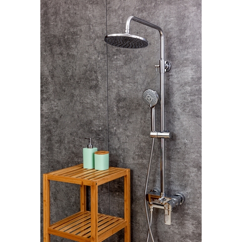 Orange OTTO M22-911cr Душевая система в комплекте Белый sun-id-1516870 - Вид №4