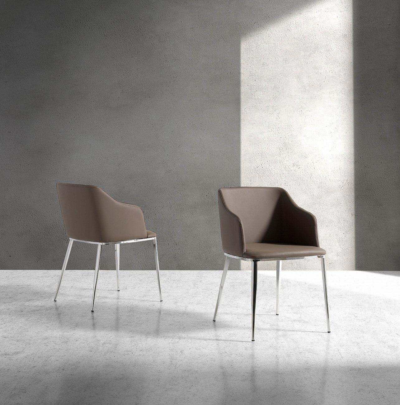 Стул F3201 Коричневый от Angel Cerda ANGEL CERDA  241815 Коричневый  - Вид №2