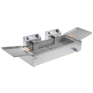 9126322 Фритюрница Viatto EF-26L-TS серебристый