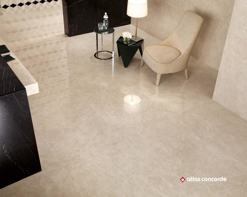 Atlas Concorde Белый пол с эффектом мрамора Marvel stone sun-id-1362696 - Вид №7