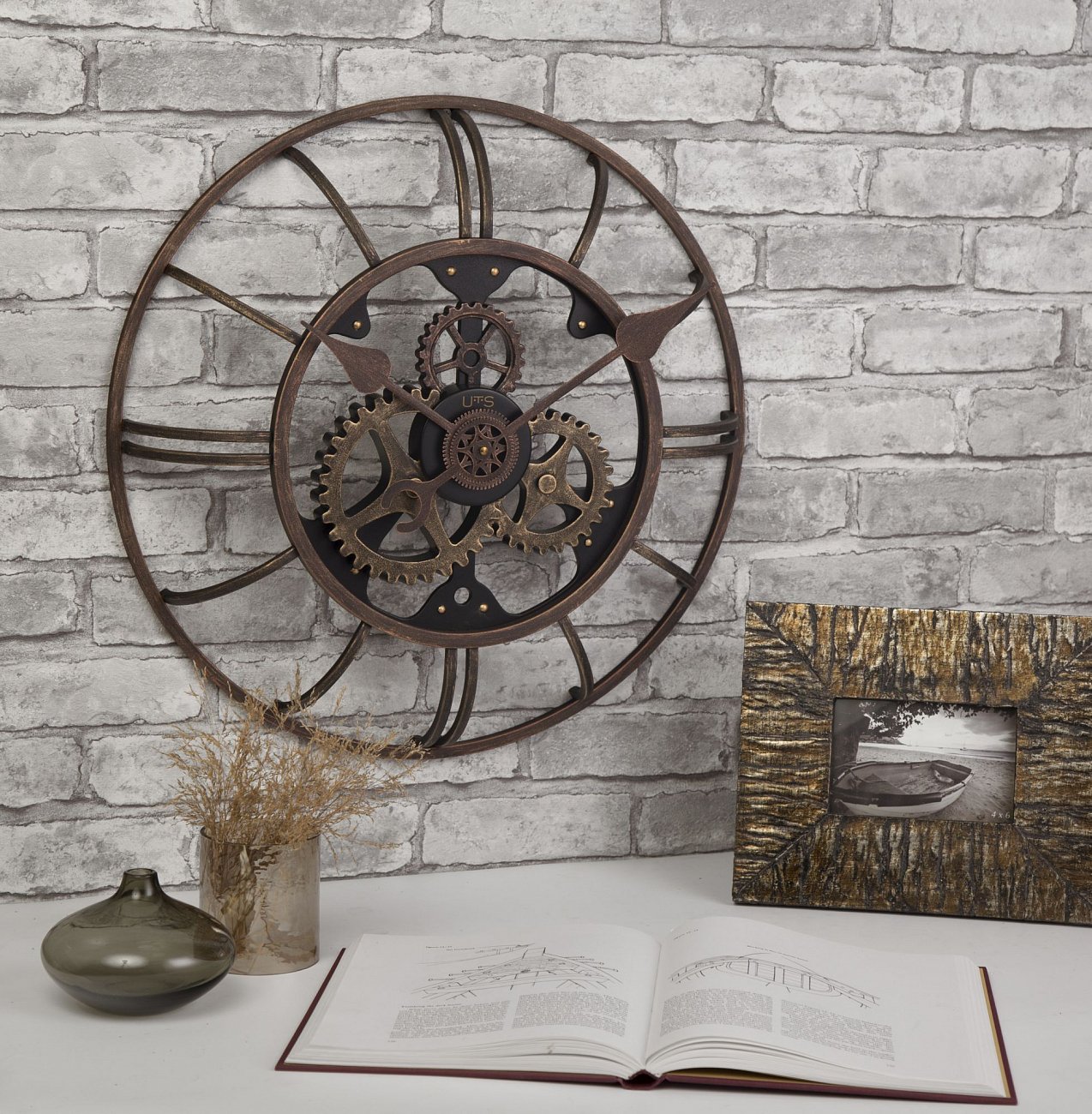 Часы настенные коричневые Tomas Stern 9001 TOMAS STERN  00-3872766 Коричневый  - Вид №1