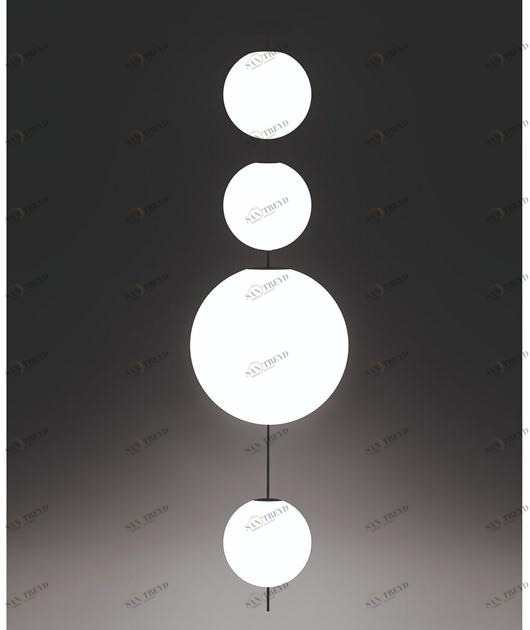 DE PADOVA Светодиодная подвесная лампа из опалового стекла Elementi sun-id-1500695