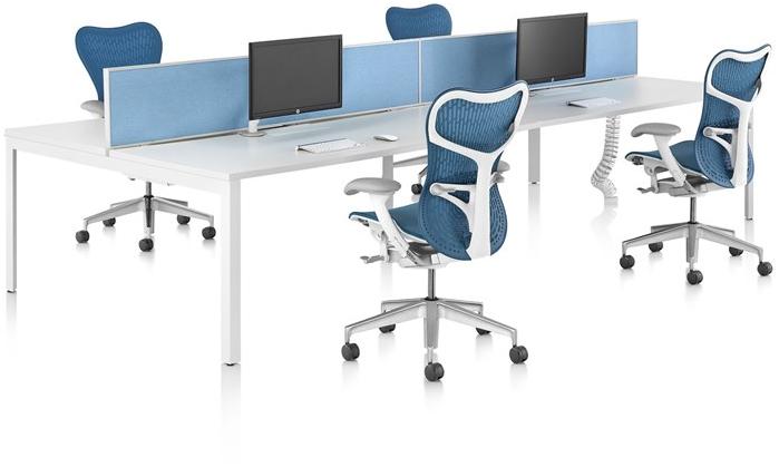 Herman Miller Эргономичное вращающееся офисное кресло из полимера triflex Mirra 2 sun-id-1513131 - Вид №11