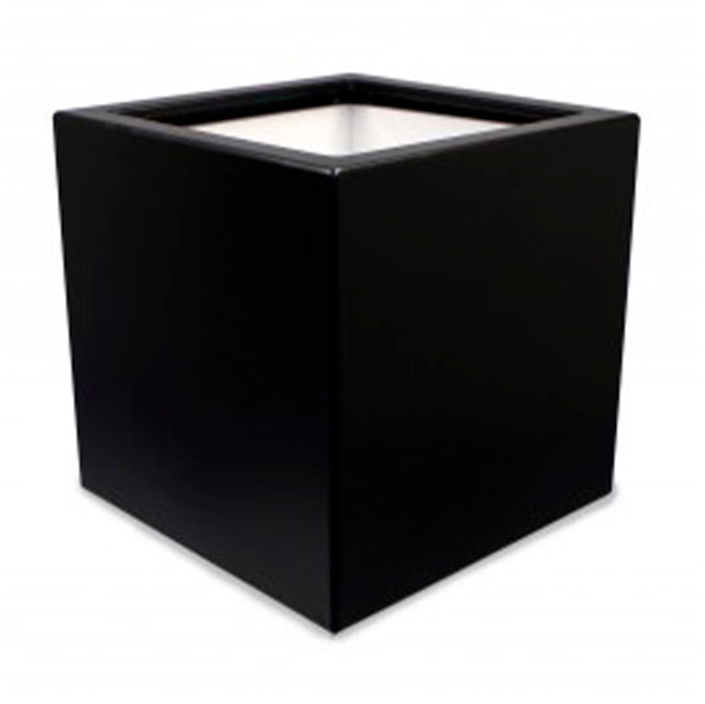 Вазон Кашпо коллекции "Ардена" АD 70/70/70 RAL7021 ГеоПластБорд