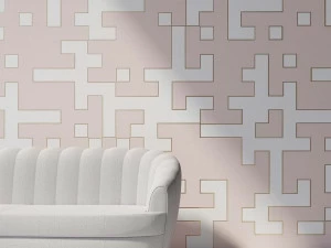 YO2 Металлические геометрические обои на флизелине Modern foils