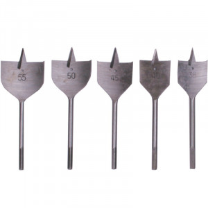 35828 Калибр Набор сверел по дереву перовых Калибр 5 шт (арт. 001603) 