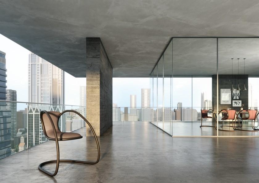 Luxy Консольный стул с тканевой обивкой Timeless sun-id-1459117 - Вид №1