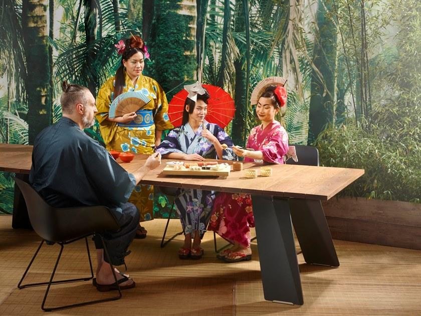 Extremis Прямоугольный деревянный стол sun-id-1347417 - Вид №6