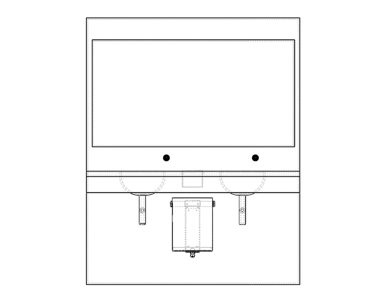 KWM101 Регулируемая корзина под столешницей 30 л Merida  - Вид №1